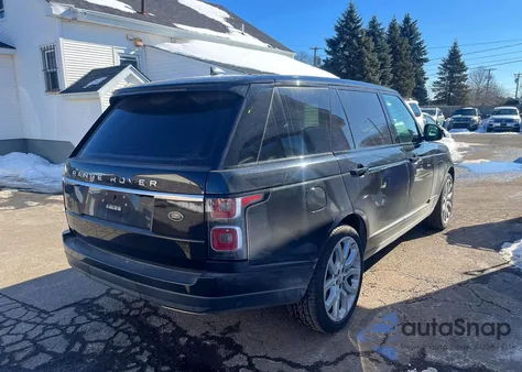 2019 Land Rover Range Rover Supercharged from USA, damaged, VIN SALGS5RE1KA535882